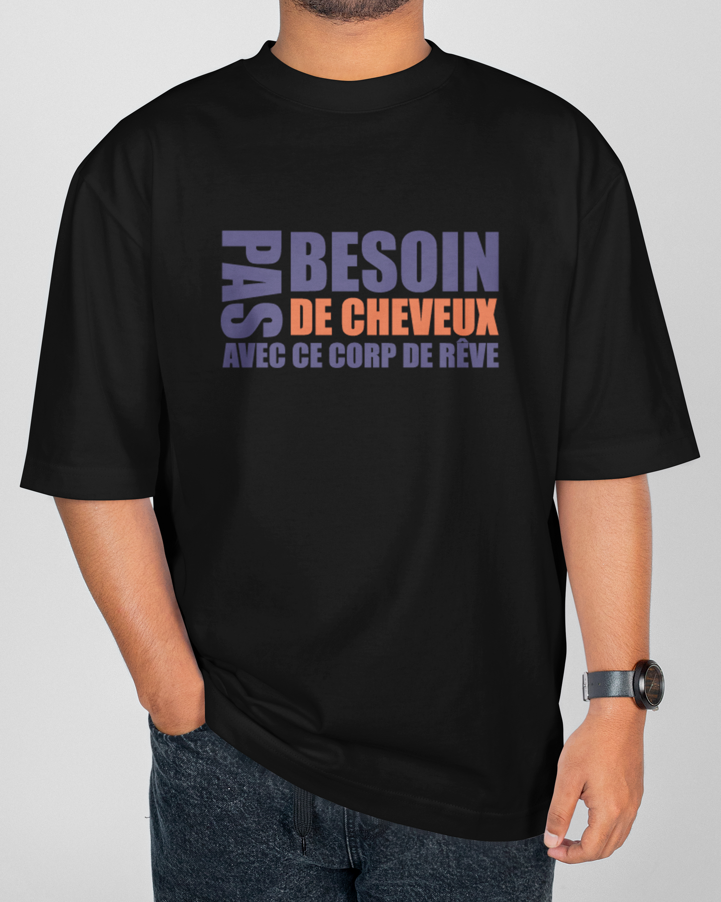 T-shirt pour les chauves