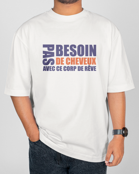 T-shirt pour les chauves